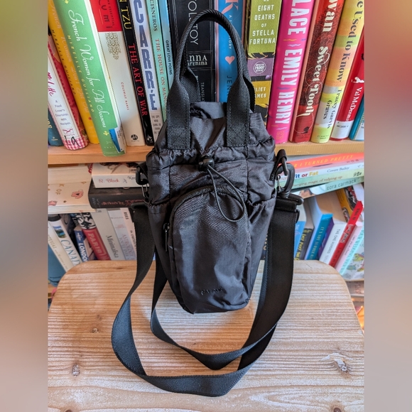 Calpak Water Bottle Holder In Black Nylon - Picture 3 of 11